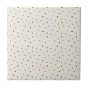 Azulejo De Cerâmica Diversão Neutral Dotty