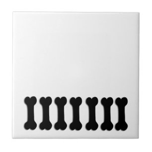 Azulejo De Cerâmica Divertimento e PRETO temático brincalhão V01 do