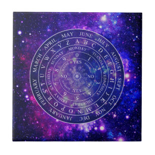 Azulejo De Cerâmica Divinção de Gráfico de Conselhos Pendulum Jogo Rox