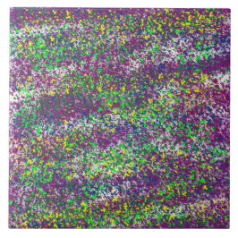 Azulejo De Cerâmica Dizzy Splatter