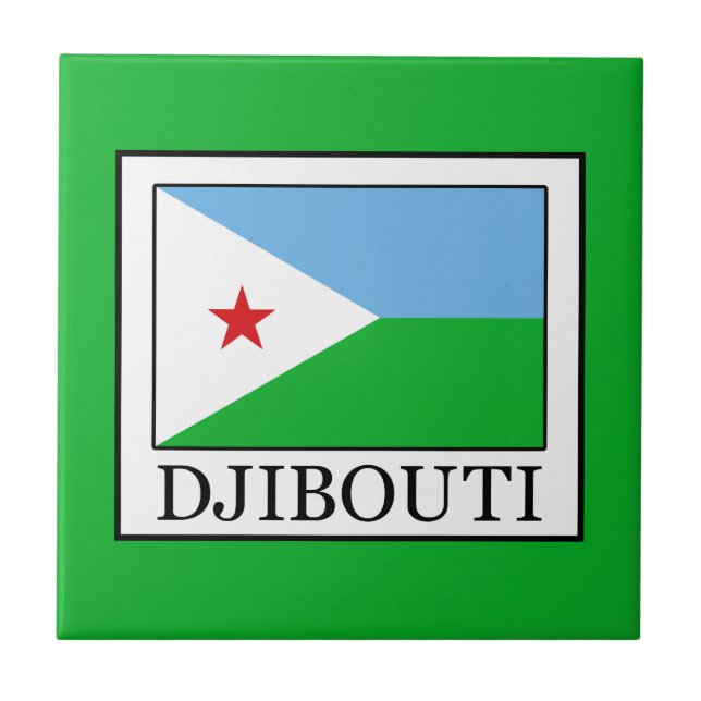 Azulejo De Cerâmica Djibuti (Frente)