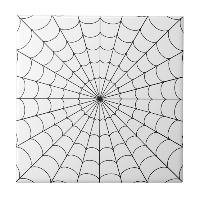 Azulejo De Cerâmica ~ do MOVIMENTO da WEB de ARANHA ó (Frente)