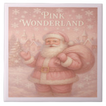 Azulejo de Cerâmica do Papai Noel do Encantado Mun