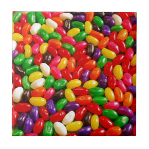 Azulejo De Cerâmica Doces coloridos do jellybean