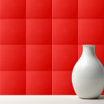 Azulejo De Cerâmica Doces vermelhos claros de cor simples<br><div class="desc">Design de doce vermelho brilhante de cor simples.</div>