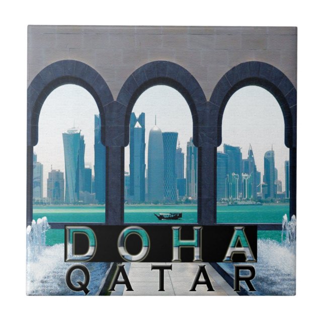 Azulejo De Cerâmica Doha (Frente)