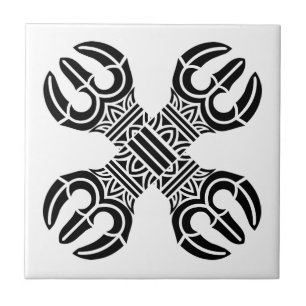Azulejo De Cerâmica Dokko Intersectantes