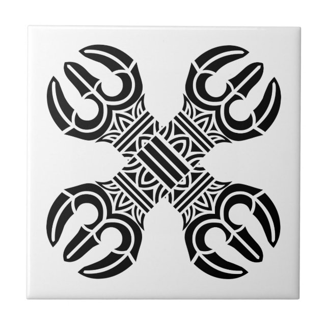 Azulejo De Cerâmica Dokko Intersectantes (Frente)