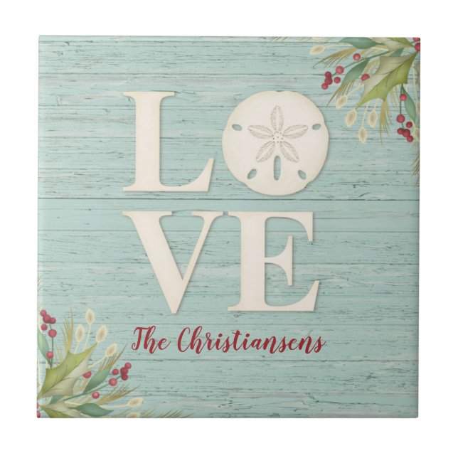 Azulejo De Cerâmica Dólar Rustic Beach Sand (Frente)