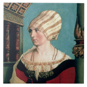 Azulejo De Cerâmica Dorothea Kannengiesser, 1516 (tempera no limewood)