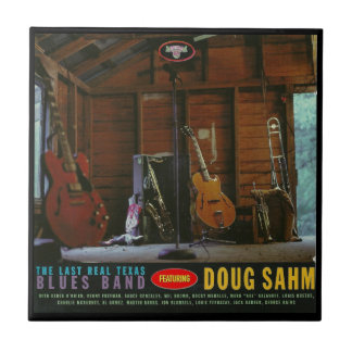 Azulejo De Cerâmica Doug Sahm & última banda de azuis real de Texas