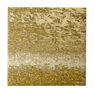 Azulejo De Cerâmica Dourado padrão mosaico