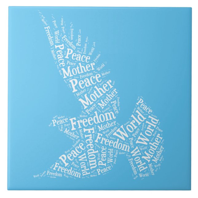 Azulejo De Cerâmica Dove (Frente)