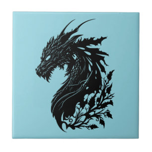 Azulejo De Cerâmica Dragão