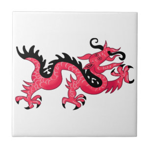 Azulejo De Cerâmica Dragão