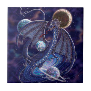 Azulejo De Cerâmica Dragão celestial