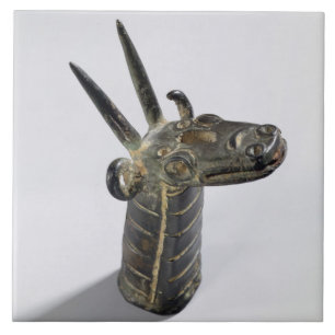 Azulejo De Cerâmica Dragão, símbolo do deus Marduk, Pe Assyrian
