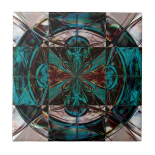 Azulejo De Cerâmica Dragon Eye II