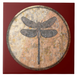 Azulejo De Cerâmica Dragonfly Talking Canyons, Novo México