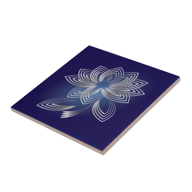 Azulejo De Cerâmica Duas pétalas caídas (Lateral)