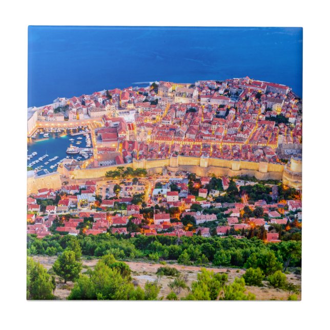 Azulejo De Cerâmica Dubrovnik Croácia (Frente)