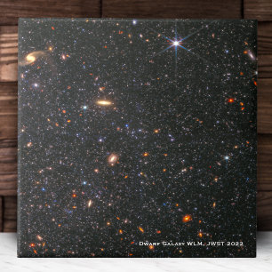 Azulejo De Cerâmica Dwarf Galaxy WLM James Webb Telescope Hi-Res