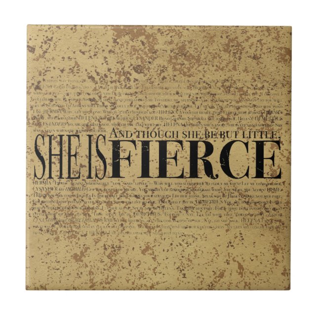 Azulejo De Cerâmica E embora seja mas pouco, é feroz (Frente)