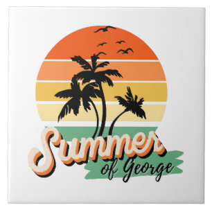 Azulejo De Cerâmica É o Verão de George