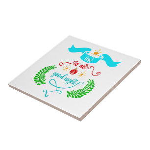 Azulejo De Cerâmica E Para Todos Um Bom Natal, Tipografia, ZSG
