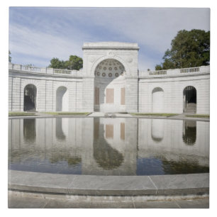 Azulejo De Cerâmica E.U., VA, Arlington. Mulheres no serviço militar