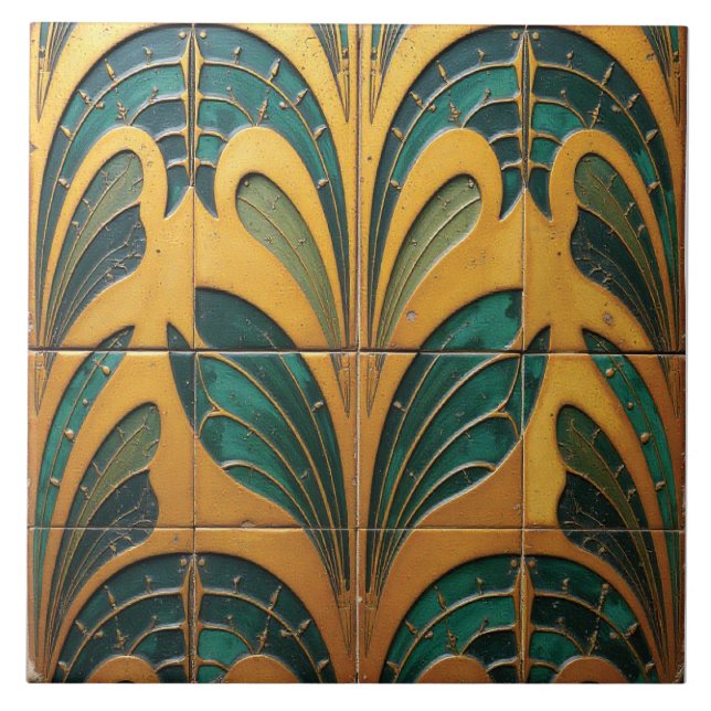 Azulejo De Cerâmica Ecos Silvestres (Frente)