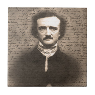 Azulejo De Cerâmica Edgar Allan Poe
