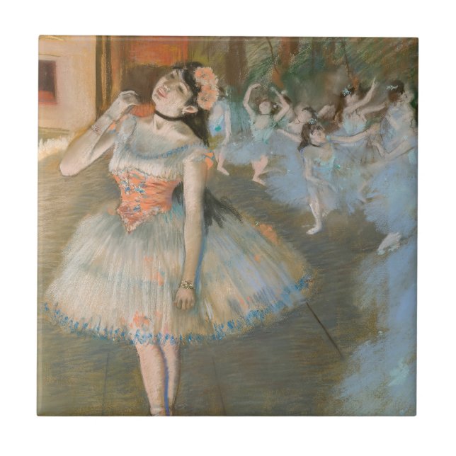 Azulejo De Cerâmica Edgar Degas - A Estrela (Frente)