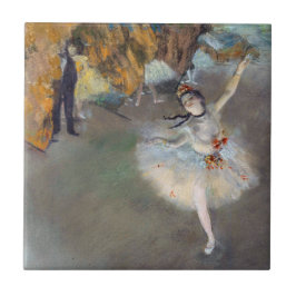 Azulejo De Cerâmica Edgar Degas - A Estrela / Dançarina no Palco
