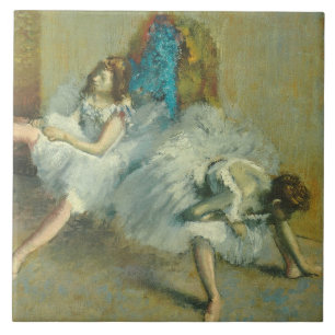 Azulejo De Cerâmica Edgar Degas antes do balé, 1890-1892