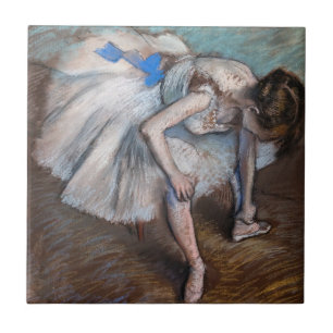 Azulejo De Cerâmica Edgar Degas - Bailarina Sentada