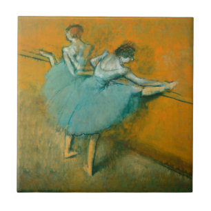 Azulejo De Cerâmica Edgar Degas Dançarinas na Barra Impressão: Arte do
