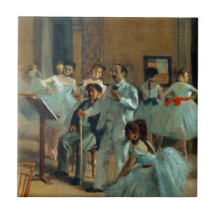 Azulejo De Cerâmica Edgar Degas O Foyer de Dança na Ópera