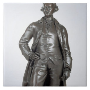 Azulejo De Cerâmica Edmund Burke (1729-97) 1865 (bronze)
