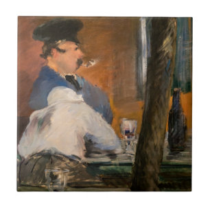 Azulejo De Cerâmica Edouard Manet - O Bar, Le Bouchon