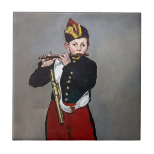 Azulejo De Cerâmica Edouard Manet - O Fifer / Jovem Flautista