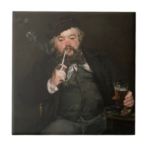 Azulejo De Cerâmica Edouard Manet - Um Bom Copo de Cerveja / Le bon bo