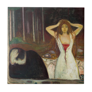 Azulejo De Cerâmica Edvard Munch - Ashes