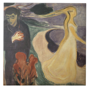 Azulejo De Cerâmica Edvard Munch - separação