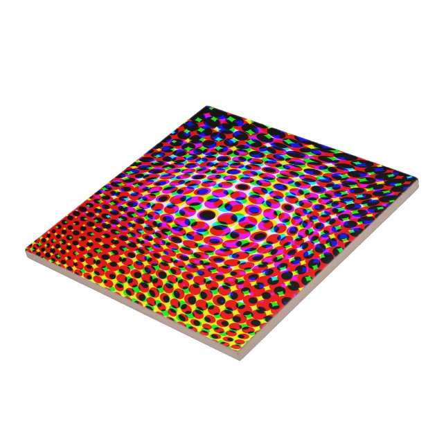 Azulejo De Cerâmica Efeito 3D (Lateral)