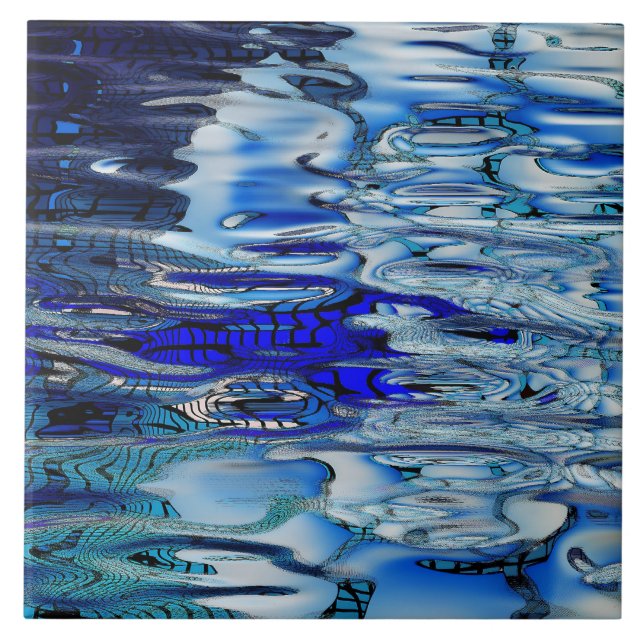 Azulejo De Cerâmica Efeito da água (Frente)