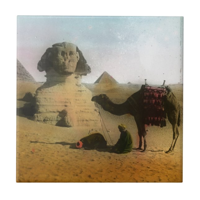 Azulejo De Cerâmica egípcio (Frente)