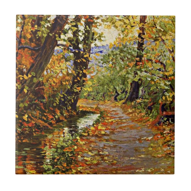 Azulejo De Cerâmica Egon Schiele - Winding Brook (Frente)