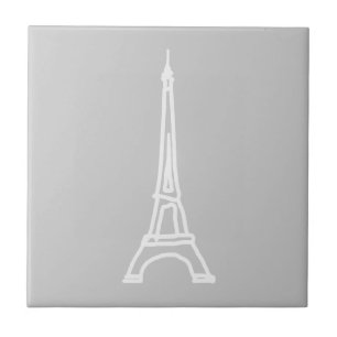 Azulejo De Cerâmica Eiffel