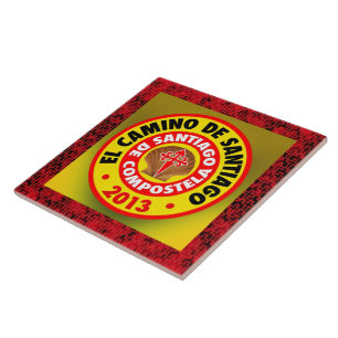 Azulejo De Cerâmica EL Camino de Santiago 2013